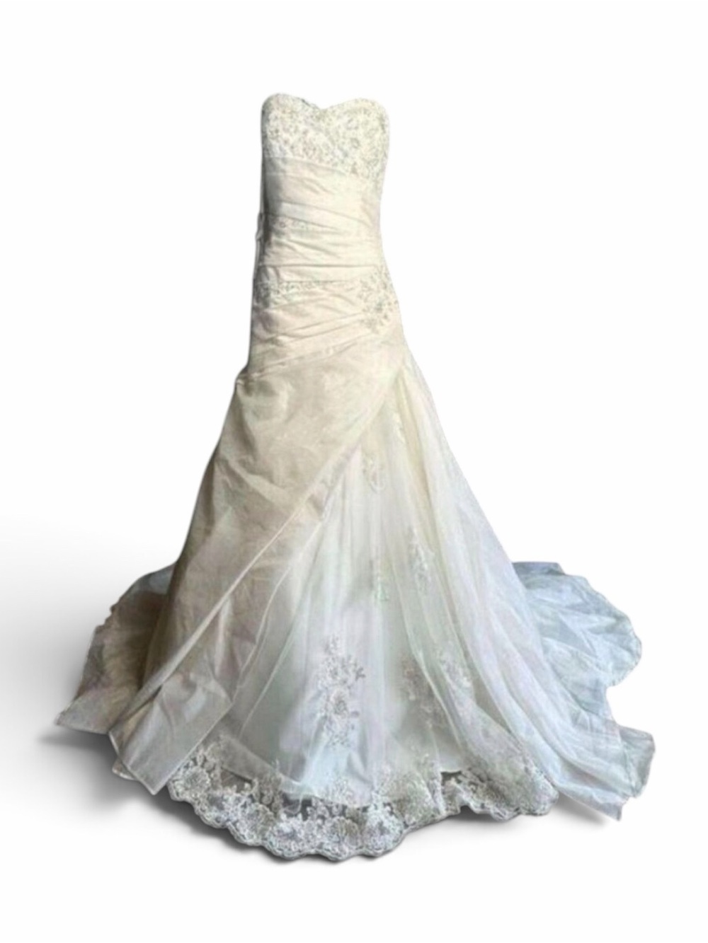 NWOT Forever Yours Wedding Gown sz 8